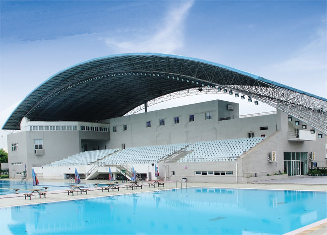 澳门游泳馆网架